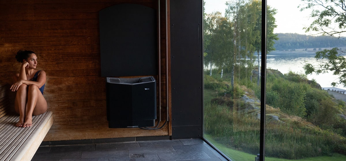 Bastu med Fjordutsikt